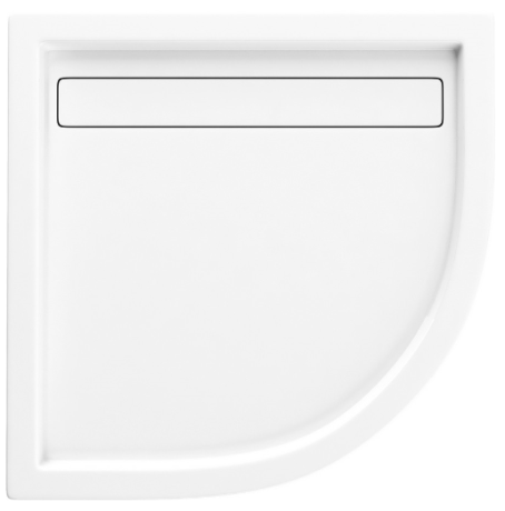 Przejdź do produktu Brodzik półokrągły 90x90x6,5cm Schedpol Camparo 3.084 R55