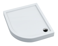 Brodzik półokrągły 80x100x14cm Schedpol Competia 3.0171 R55 lewy
