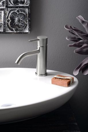 Przejdź do produktu Bateria umywalkowa 16 cm Sapho Minimal MI002 stal nierdzewna