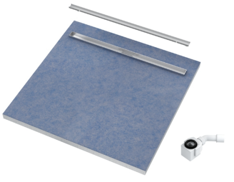 Przejdź do produktu Brodzik podpłytkowy kwadratowy 90x90x5cm Schedpol Slim Lux 10.102/OLPL