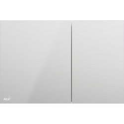 Przycisk spłukujący stal nierdzewna półmat/połysk Air Inox Alcaplast seria Flat