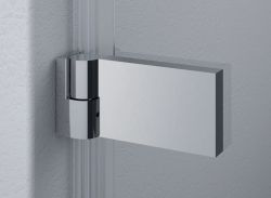 Drzwi prysznicowe 2-częściowe otwierane na zewnątrz SanSwiss Pur PUR2SM11007 - zawias
