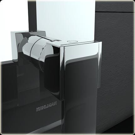 Bateria podtynkowa 1-drożna Kohlman Excelent QW220H chrom