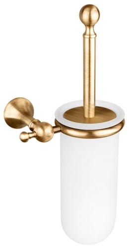 Akcesoria łazienkowe szczotka wisząca szklana B&A seria Regency RE 223 bronzo