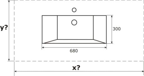 Przejdź do produktu Umywalka na indywidualny wymiar Solid Surface z misą Connect 80 SOL