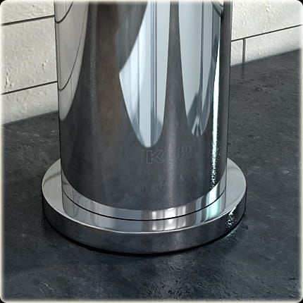 Bateria kuchenna wysoka Kohlman Maxima QB140M chrom