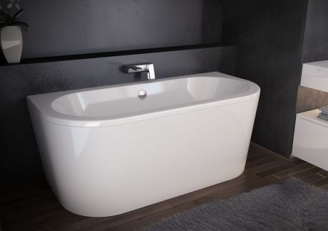 Przejdź do produktu Wanna wolnostojąca 140x75 cm Besco Vista 140 #WKV-140-WS