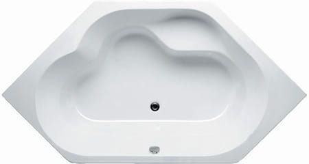 Wanna narożna 145x145 cm do zabudowy Riho Winnipeg B010001005 biały połysk