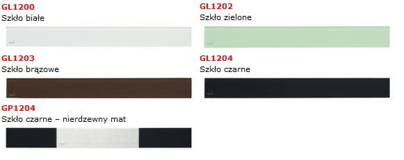 Szkło -do wypełnienia rusztu Design