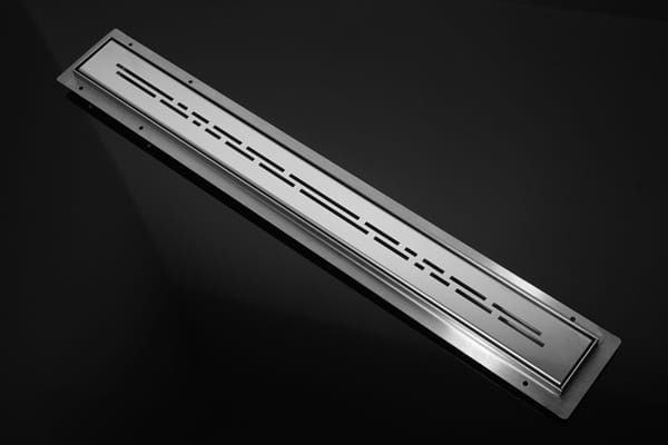 Odpływ liniowy 90 cm z syfonem z boku Moon Linear 090