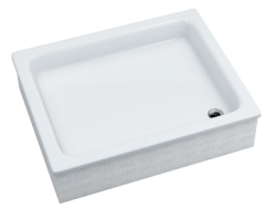 Brodzik prostokątny 80x100x26cm Schedpol Grawello 3.018