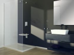 Umywalka nablatowa 40x50 cm Besco Assos
