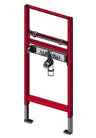 Przejdź do produktu Stelaż montażowy pod umywalkę  TECE profil 1120mm - z mocowaniem w komplecie 9310000