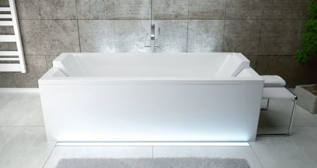Przejdź do produktu Wanna prostokątna 165x75 cm Besco Quadro 165#WAQ-165-PK