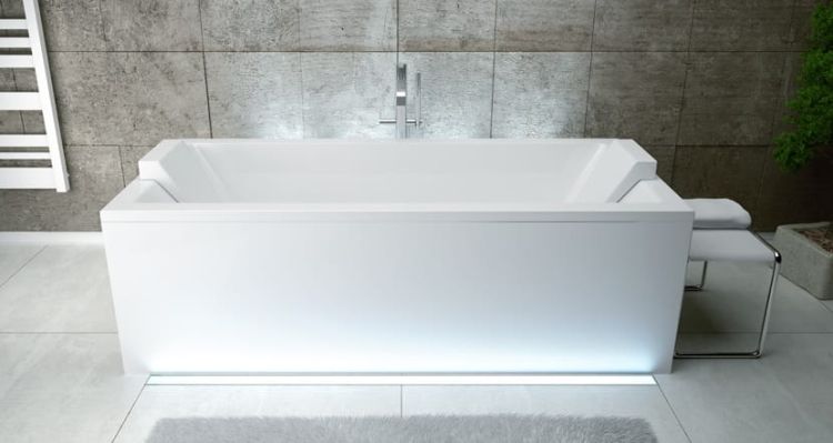 Wanna prostokątna 165x75 cm Besco Quadro 165