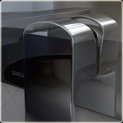 Bateria umywalkowa podtynkowa Kohlman Foxal chrom QW185F