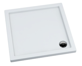 Przejdź do produktu Brodzik kwadratowy 80x80x5cm Schedpol Caspar 3.260