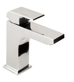 Bateria umywalkowa 11 cm bez korka z wylewką kaskadową Dimy UN45276/S chrom