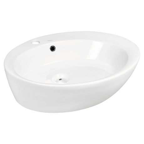 Przejdź do produktu Umywalka nablatowa owalna 60x47 cm Kerra KR 726