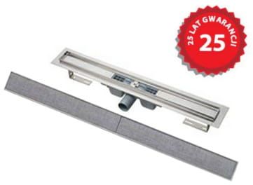 Odpływ liniowy APZ6 110 cm z rusztem Floor 1050 do wypełnienia kaflem