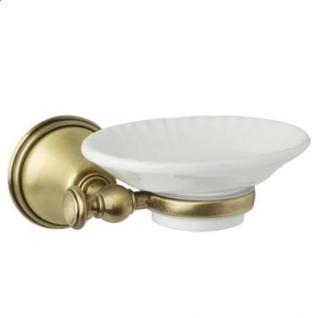 Przejdź do produktu Mydelniczka ceramiczna w stylu Retro Gedy Allpe Harmony HA106 bronzo