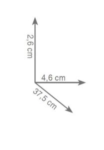 wieszak dwuramienny rys.tech.Gedy Lounge