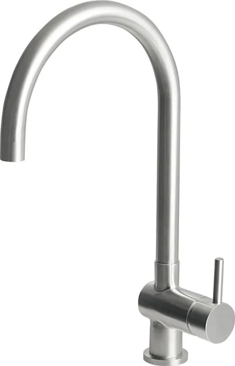 Bateria kuchenna 41 cm wysoka Sapho PE015 stal nierdzewna
