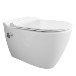 Miska wc i bidet w jednym ze stelażem podtynkowym Grohe Rapid SL 5w1 Mineral MA 5201