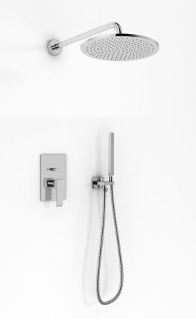 Przejdź do produktu Zestaw prysznicowy z deszczownicą 25 cm Kohlman Axis QW210NR25 chrom 