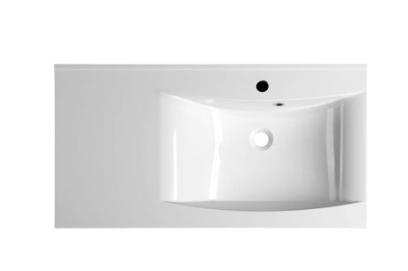 Przejdź do produktu Umywalka naszafkowa 90x48 cm prawa Sapho Luciola 50094