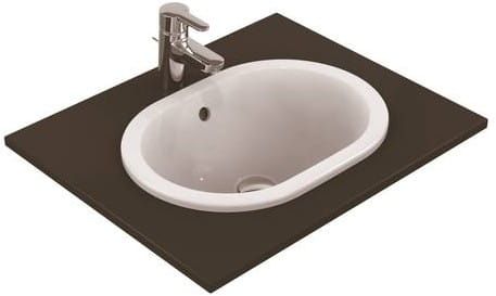 Przejdź do produktu Umywalka wpuszczana w blat 55x43 cm Ideal Standard Connect E504701