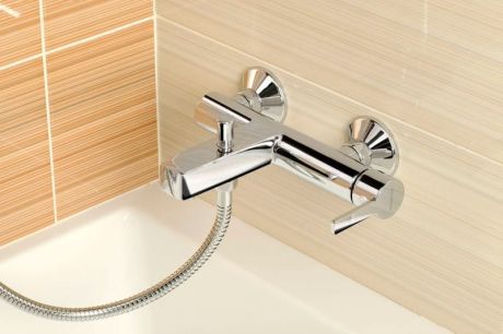 Przejdź do produktu Bateria wannowa ścienna z wylewką Sapho Espada ES10 chrom