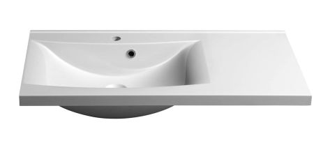 Przejdź do produktu Umywalka naszafkowa 90x48 cm lewa Sapho Luciola 50093