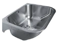 Przejdź do produktu Zlewozmywak komora gospodarcza 55x45cm Pyramis 101004401