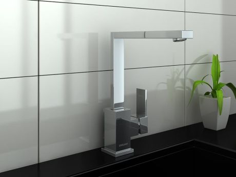 Przejdź do produktu Bateria umywalkowa wysoka Kohlman Excelent QB150H chrom 