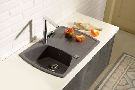 Przejdź do produktu Bateria kuchenna 29 cm z obracaną wylewką Sapho Betta 1105-65 chrom