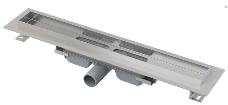 Odpływ liniowy niski APZ106 do pełnego rusztu Design
