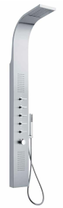 Sphera Docce panel prysznicowy wielofunkcyjny z mieszaczem i funkcją wodospadu chrom CLAI03CC3CR