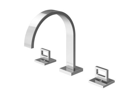 Przejdź do produktu Bateria umywalkowa 3-otworowa Kohlman Nexen-S SQB202U chrom