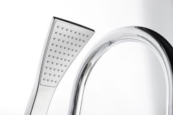 Bateria wannowa wolnostojąca 105 cm kompletna Sapho Rhapsody R5021 chrom