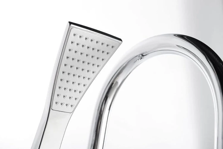 Bateria wannowa wolnostojąca 105 cm kompletna Sapho Rhapsody R5021 chrom
