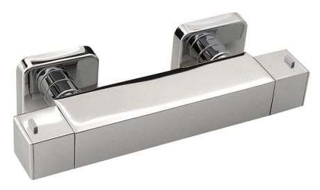 Przejdź do produktu Bateria prysznicowa ścienna termostatyczna bez rączki prysznicowej Dimy UN57155 chrom