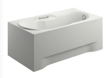Obudowa do wanny 140x75 cm LUX Polimat 00554+00583