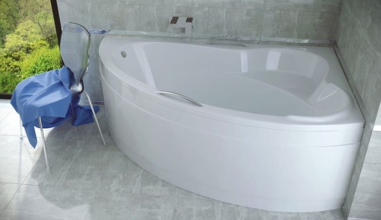 Wanna narożna 160x100 cm Besco Ada 160 prawa