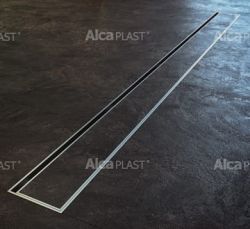 Odpływ liniowy niski APZ106 60 cm do wypełnienia kaflem Floor 550 widok na podłodze