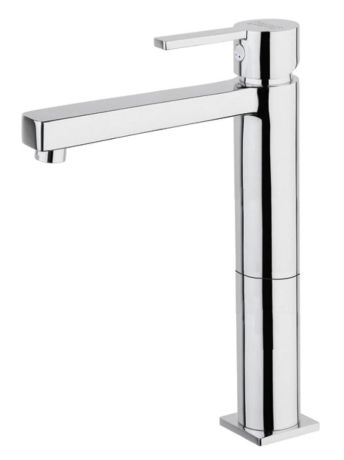 Przejdź do produktu Bateria umywalkowa 30 cm wysoka z długą wylwką z perlatorem Sapho Espada ES07 chrom