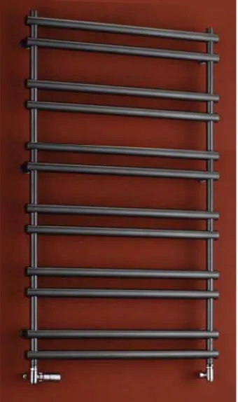 P.M.H. Ulysses U8A Grzejnik łazienkowy czarny 70 x 129 cm 