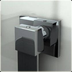 Bateria umywalkowa podtynkowa z wylewką 20 cm Kohlman Axis QW183N chrom