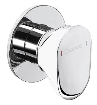 Bateria prysznicowa podtynkowa Sapho Axamite AX40 chrom