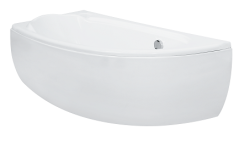 Wanna asymetryczna 150x70 cm Besco Mini lewa